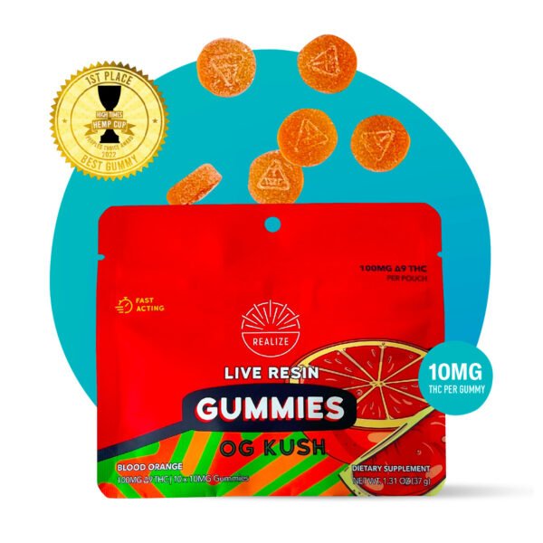 Realize Live Resin Delta 9 THC Gummies