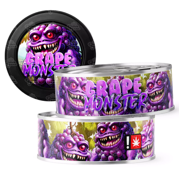 Grape Monster Strain 3.5g Cali Tins