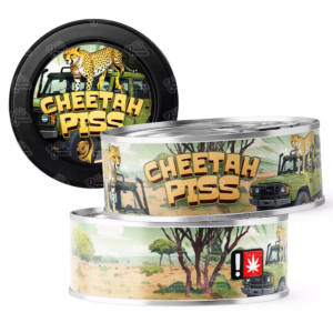 Cheetah Piss Strain 3.5g Cali Tins