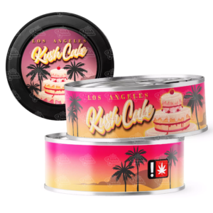 LA Kush Cake Strain 3.5g Cali Tins