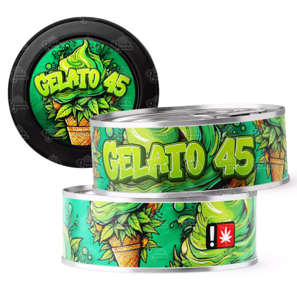 Gelato 45 strain 3.5g Cali Tins