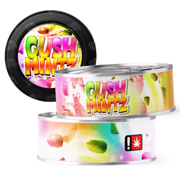 Gush Mintz Strain 3.5g Cali Tins