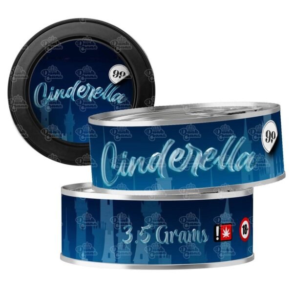 Cinderella 99 strain 3.5g Cali Tins