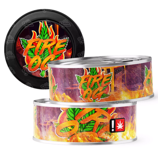 Fire OG Strain 3.5g Cali Tins