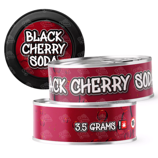 Black Cherry Soda Strain 3.5g Cali Tins