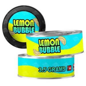 Lemon Bubble Strain 3.5g Cali Tins